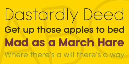 Typo Gotika Font Family