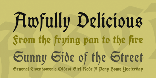 Unifrakturcook Font