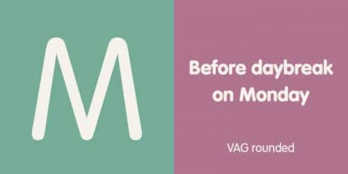 VAG Rounded Anime Sub Font