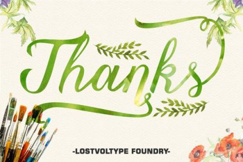 Vanessa Handscript Font