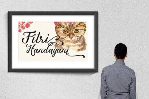 Vanessa Handscript Font