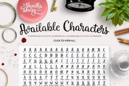Vanilla Daisy Font