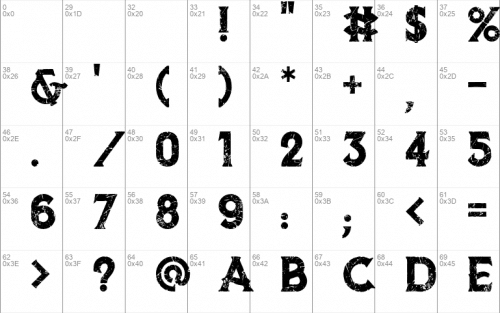 Vanrott Destroy Font
