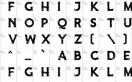 Vanrott Destroy Font