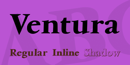 Ventura Font
