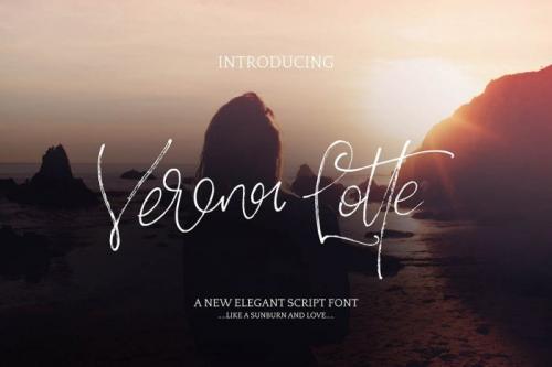 Verona Lotte Script Font