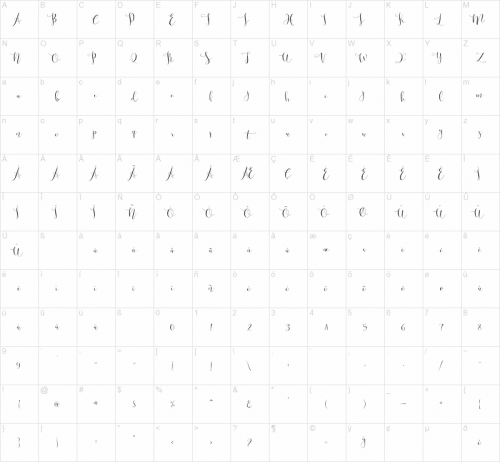 Victoria Script Font