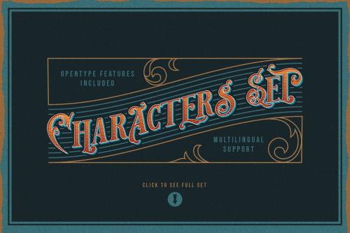 Victorian Decade Display Font