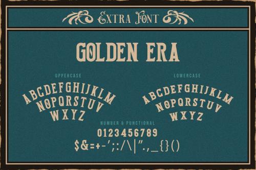 Victorian Decade Display Font