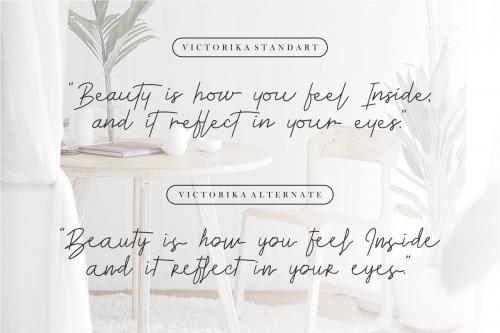 Victorika Script Font