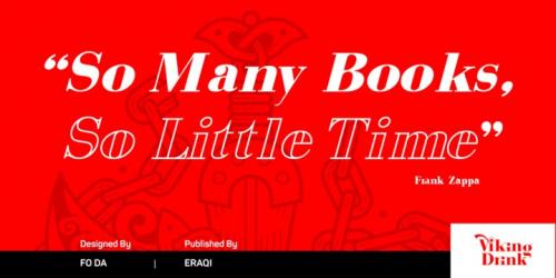 Viking Drink Display Font