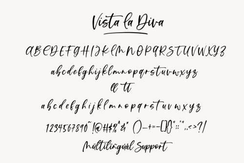 Vista La Diva Font