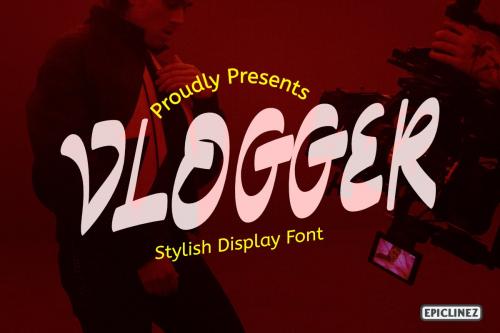 Vlogger Script Font