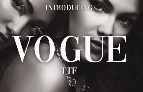 Vogue Font