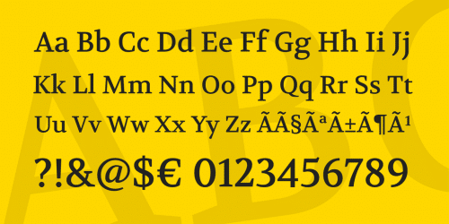 Volkhov Font Family