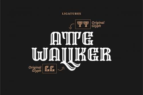 Wall Axe Font