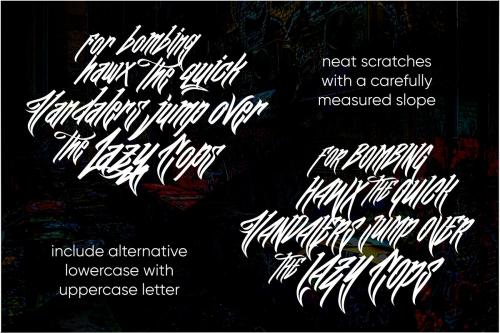Wall Hunters Graffiti Font