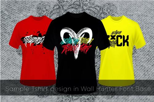 Wall Hunters Graffiti Font