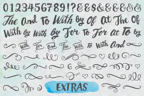 Wanderlust Letters Font