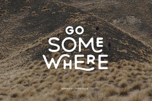 Wandery Sans Serif Font