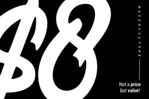 Wardness Script Font