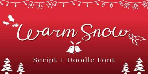 Warm Snow Font