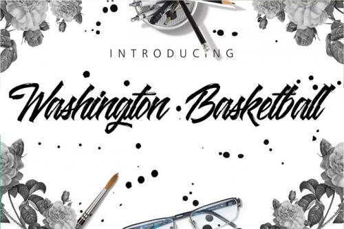 Washington Basketball Font