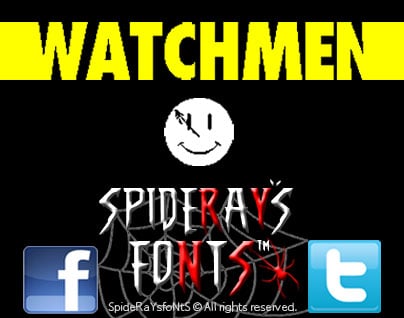 Watchmen Font