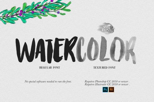 Watercolor Font