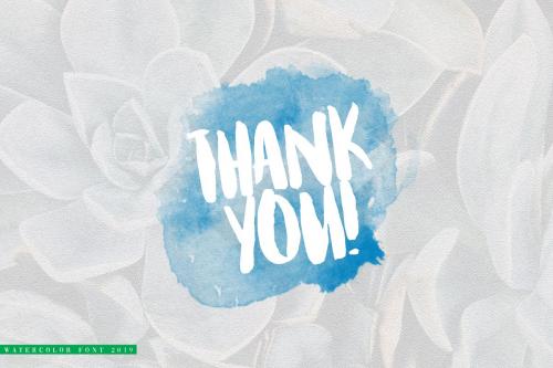 Watercolor Font