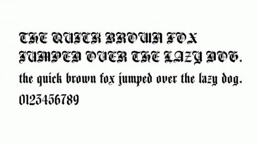 We the People Font