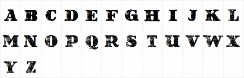 Western Grungy font