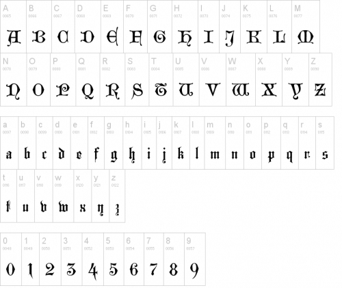Westminster Gotisch Font Hopeless Fountain Kingdom Font