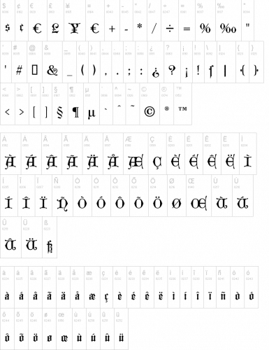 Westminster Gotisch Font Hopeless Fountain Kingdom Font
