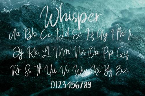 Whisper Brush Font