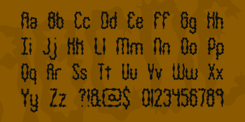 Wiggly Squiggly Font