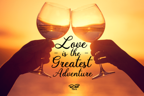 Wine Date Font