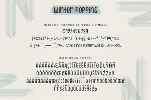 Winter Poppins Script Font