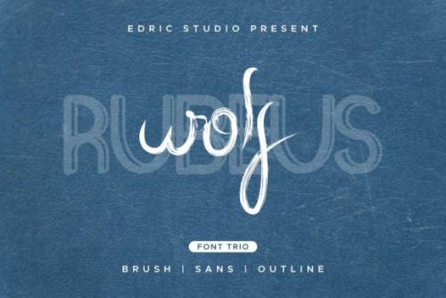 Wolf Rubeus Font Duo