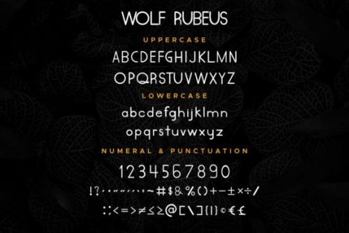 Wolf Rubeus Font Duo