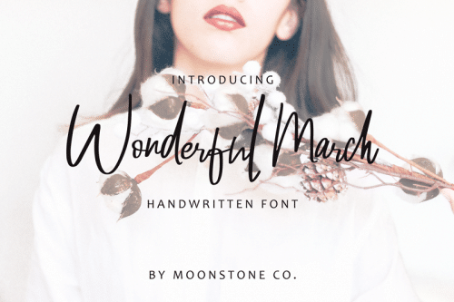 Wonderful March Handwritten Font