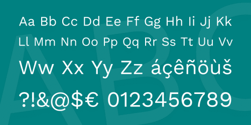 Work Sans Font