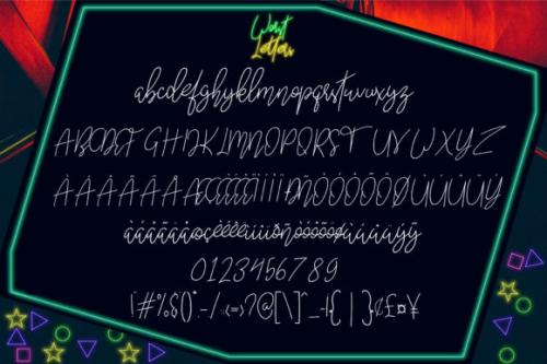 Worst Letters Script Font