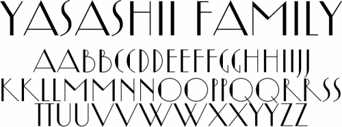 Yasashii Font La La Land Font