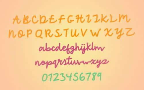 Yay Babe Handwritten Font