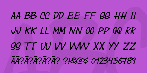 Year Supply Of Fairy Cakes Font