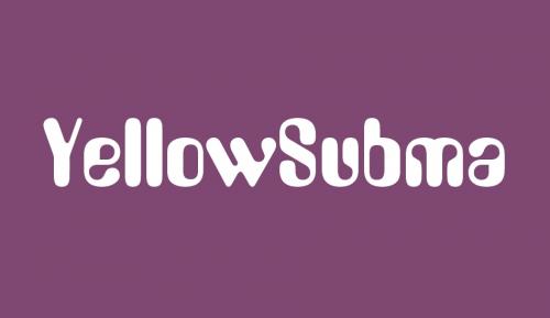 YellowSubmarine Font