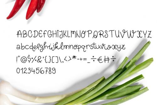 Yummy Burger Handmade Font