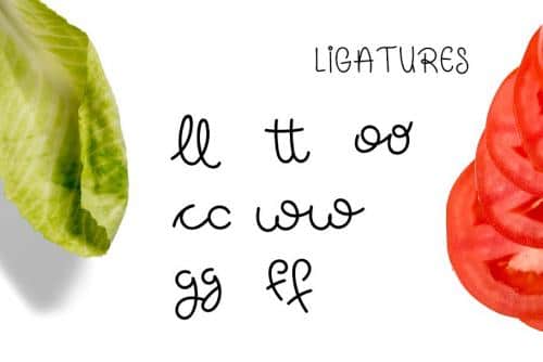 Yummy Burger Handmade Font