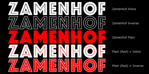 Zamenhof College Font